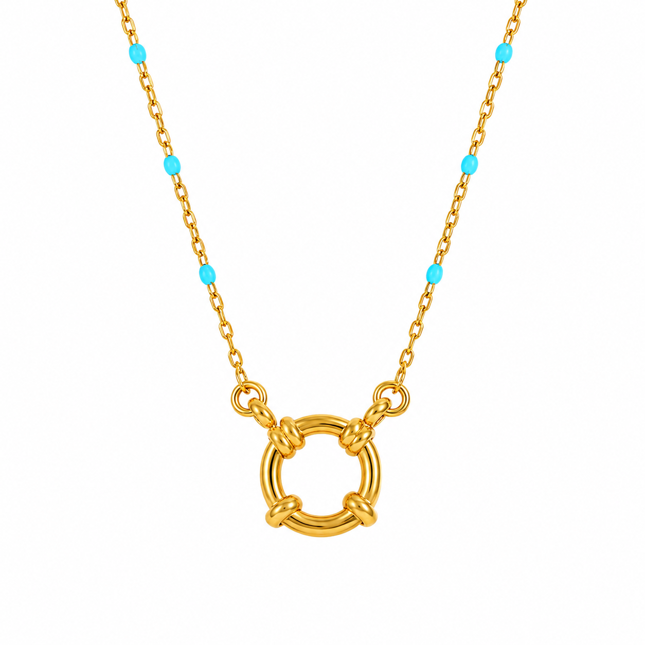 Blue Horizon Linked Chain