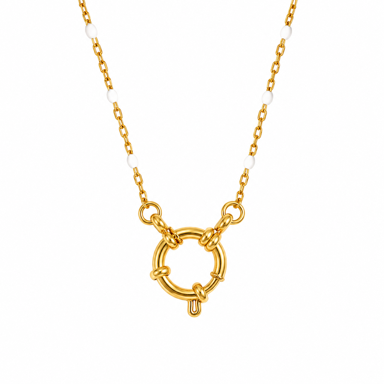 White Whisper Linked Chain