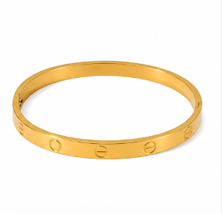 Screw Bangle Bracelet