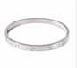 Screw Bangle Bracelet