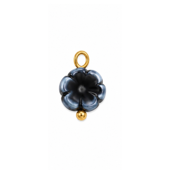 Midnight Bloom Charm