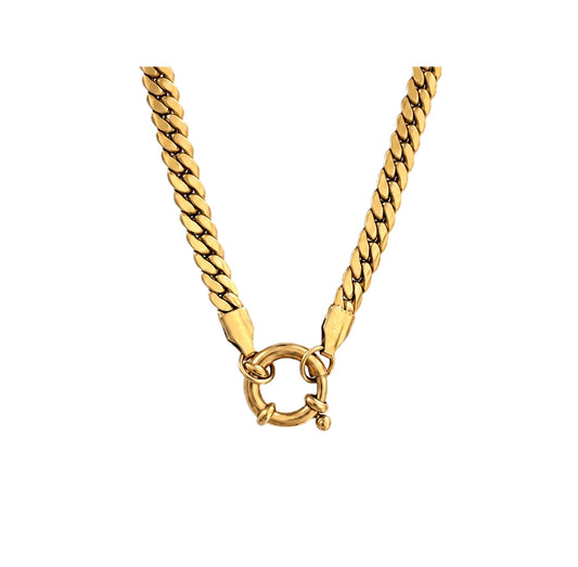 Snake Bone Linked Chain